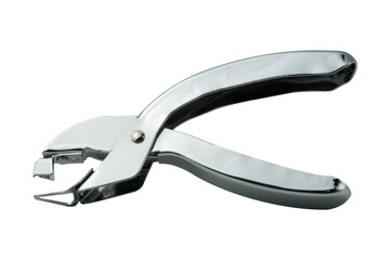 Staple remover isolated on white background.