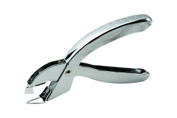 Staple remover isolated on white background.