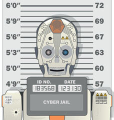 Ai criminal in mugshot photography