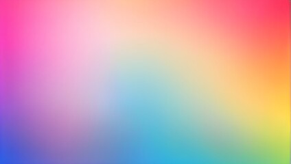 Blurred Background Wallpaper in Rainbow Gradient Colors 
