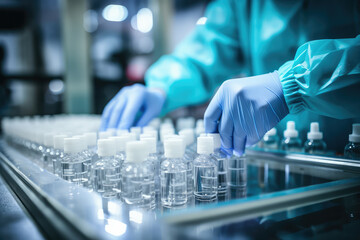  Lab Technician Organizing Medical Vials for Analysis