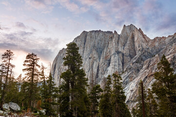 Hamilton lake, High sierra trail, California