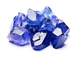 Obraz premium blue topaz gemstones