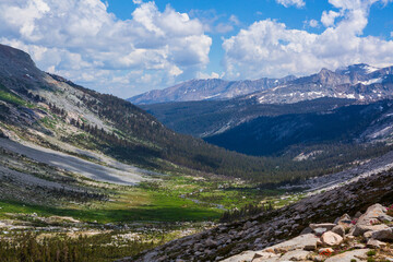 Big Arroyo valley, CA.-High Sierra trail