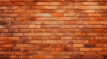 Fototapeta premium Orange Brick Wall Background