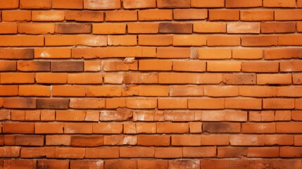 Obraz premium Orange Brick Wall Background