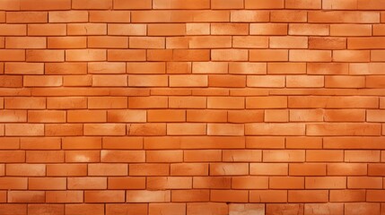Orange Brick Wall Background
