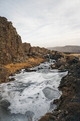 Fototapeta na wymiar アイスランドの風景