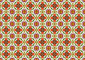 pattern, ethnic background fabric, African tribe, Mexican folk fabric, seamless pattern, suitable for textile accessories, wrapping paper, packaging, etc.