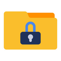 lock folder icon