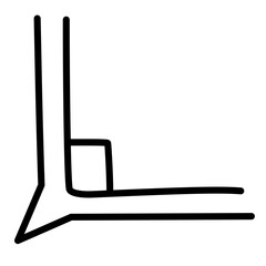 handdrawn corner
