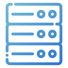 Obraz premium server icon