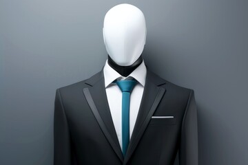 3d abstract human head,face, Psychic waves concept