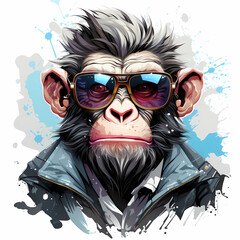 Monkey punk rock