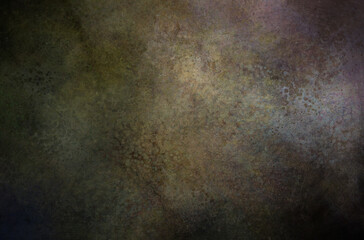 Textured Abstract backdrop in olive and brown