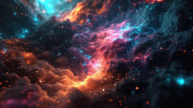 Cosmic Canvas: Dark Matter Exploration Setting