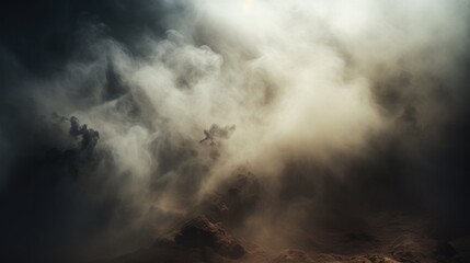 Smoke and dust on the floor  background  wallpaper