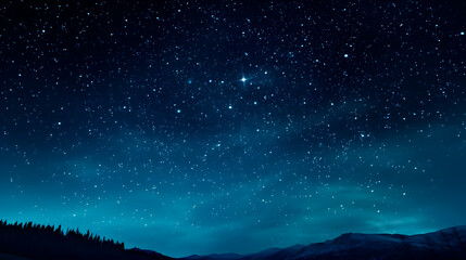 sky background with many stars, sky full of stars