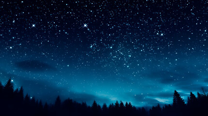 Obraz na płótnie Canvas sky background with many stars, sky full of stars
