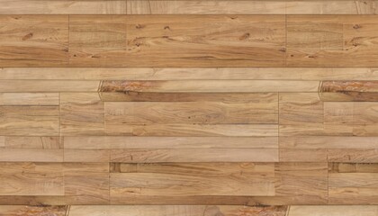 Seamless Oak laminate parquet floor texture background - obrazy, fototapety, plakaty