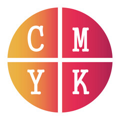 cmyk icon