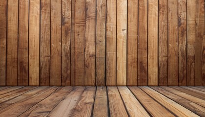 Wood plank wall background
