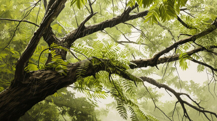 Fototapeta premium Tropical Drizzle Pineapple