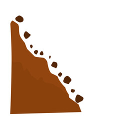landslide illustration