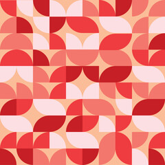 Bauhaus Seamless Geometric Pattern For Wallpaper or Background