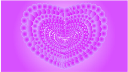 pink heart background