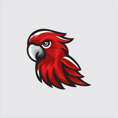 red macaw parrot