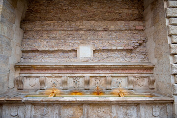 Oliviera Fountain in Assisi - Italy