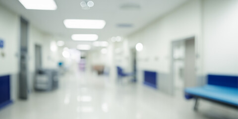 hospital corridor in hospital - Powered by Adobe