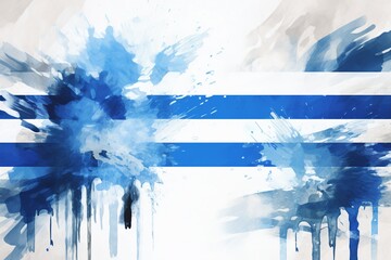 A grunge texture of Finland flag