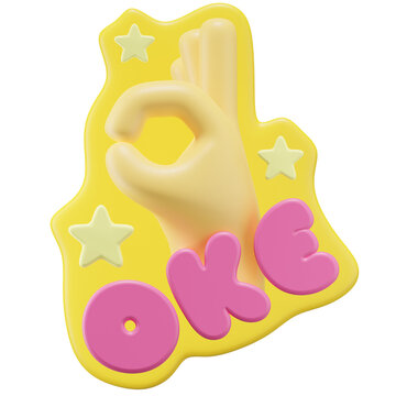 Oke Sticker