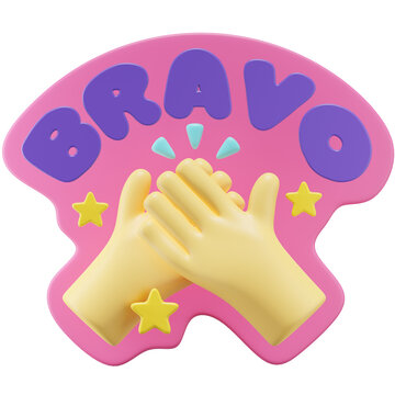 Bravo Sticker