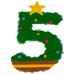 Xmas tree number 
