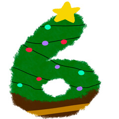 Xmas tree number 