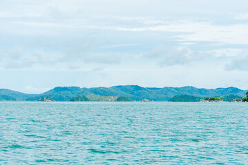 Myeik blue islands in Andaman sea