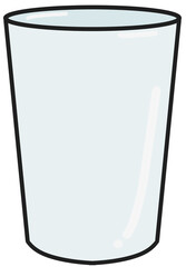 유리 컵 일러스트