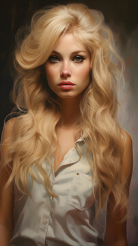 Beautiful blond woman, beautiful blond girl, bloond woman, blond girl, white hair, blond woman portrait