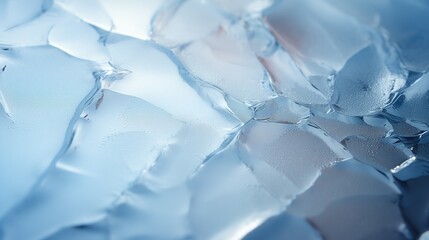 Broken ice texture background 3d render illustration