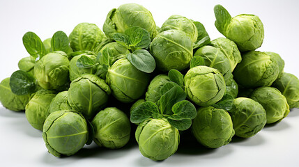 city sprouts on a white background