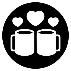 cup glyph icon