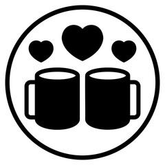 cup glyph icon
