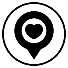 location glyph icon