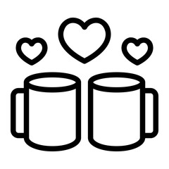 cup line icon