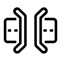 Bridge Line Icon