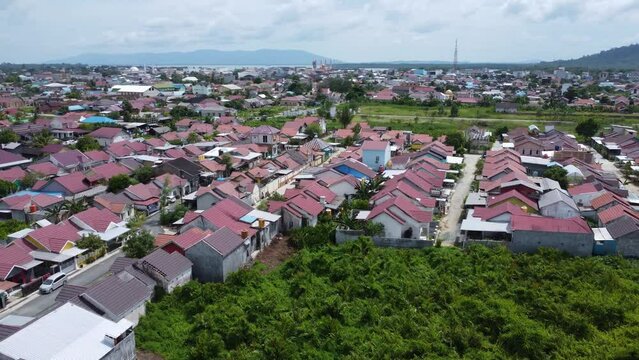 Closely arranged subsidized housing