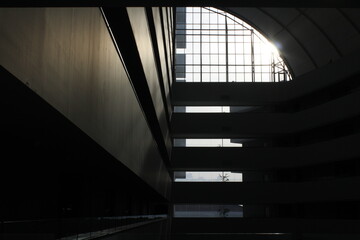 Landscape of stairway industrial